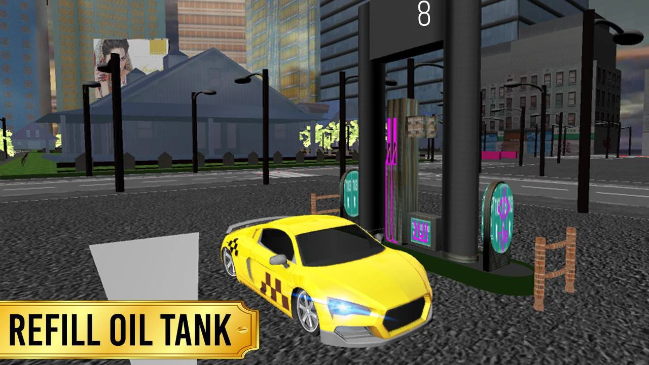 Crazy City Taxi Cab Driver screenshot